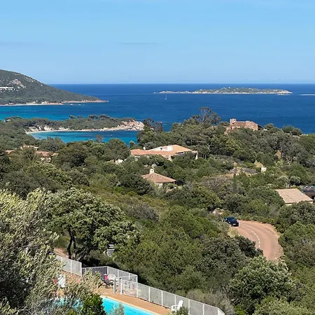 Avec Vue Exceptionnelle à Palombaggia Casa de Férias *