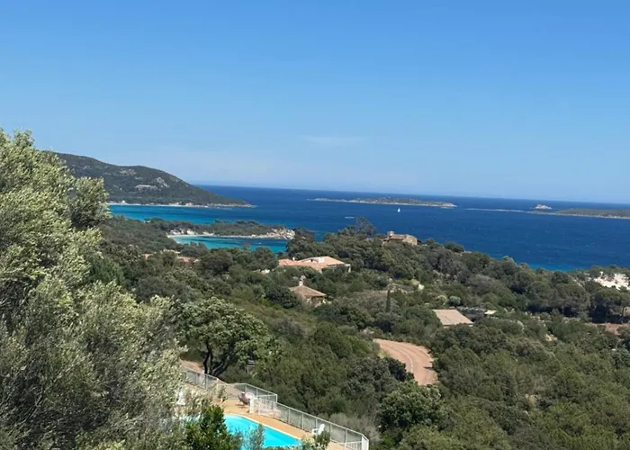 Avec Vue Exceptionnelle A Palombaggia Σπίτι διακοπών