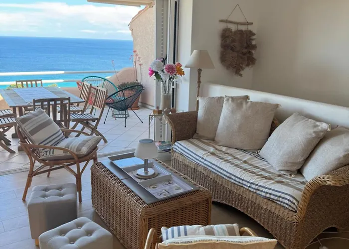 Maison Vue Palombaggia בית נופש